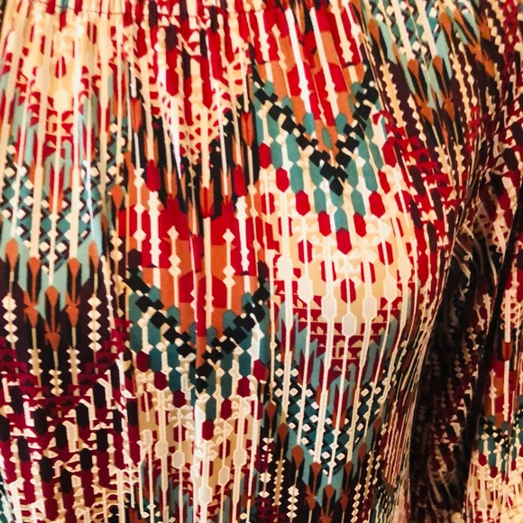 GORGEOUS DROP NECK DRESS DETAIL ON SLEEVES MIDI - Picture 8 of 12